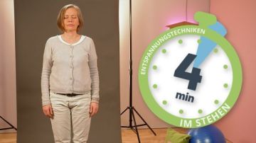 Entspannung im Stehen (4 Minuten) 